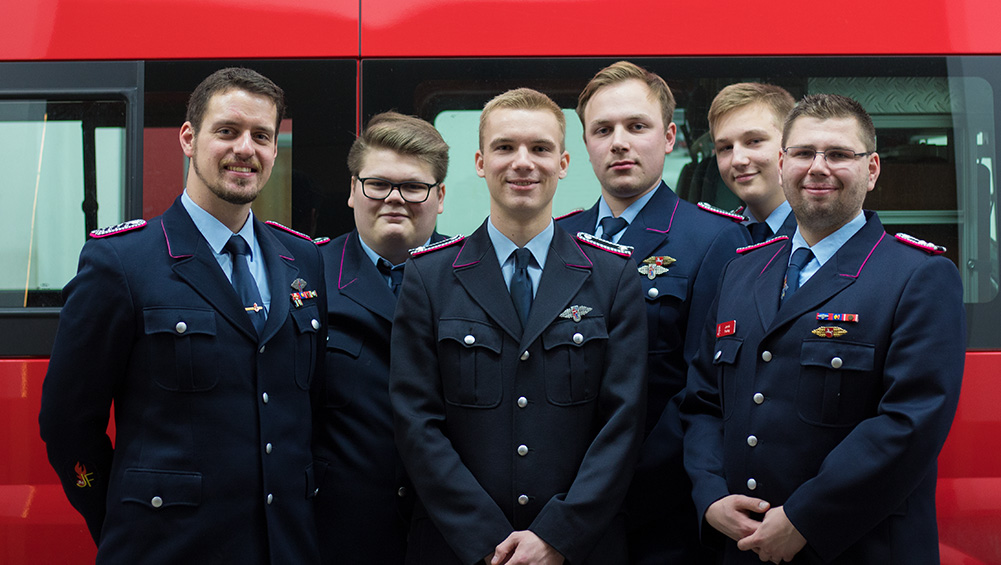 Das Betreuerteam der JF
